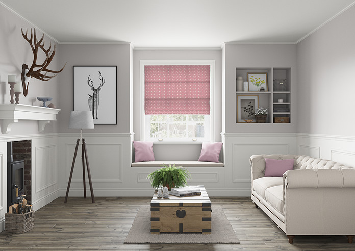 Dotty, Rose - Roman Blind - Image 5